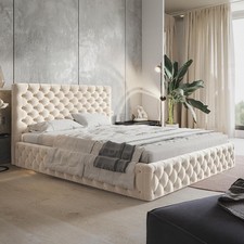 Luxury Chesterfield Velvet Bed