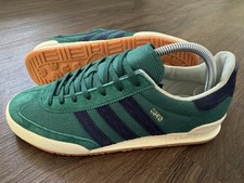 ADIDAS Cord Originals Men’s Terrace Casuals Trainers, Green/Navy Blue - Size 7