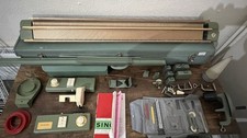 Vintage Singer 360 MK 2 Knitting Machine With Case, Manual
