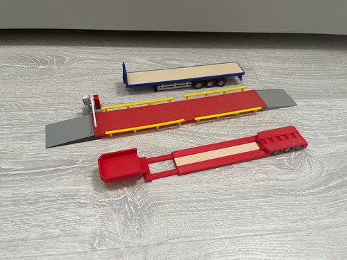 Gauge flatbed trailer - oo,