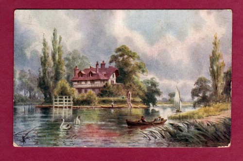 222908 postcard weybridge - ,
