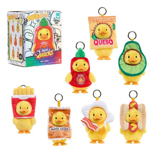 Duckalooz snack quacks plush - duckalooz,