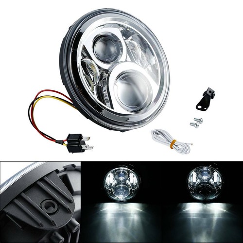 Led headlight lamp chrome - headlight,