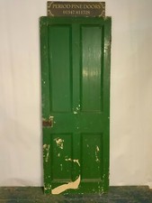 V29/174 ( 29 3/4" x 76") Old Original Reclaimed Victorian Period Pine Door