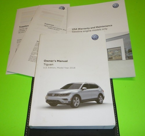 2018 tiguan owners manual - vw,