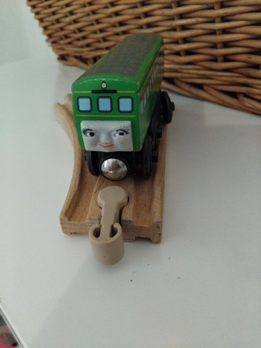Daisy wooden engine - wooden, from