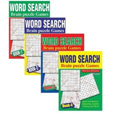 A4 Large Print Word Search