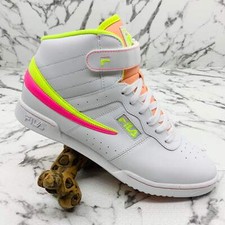 Women's Fila F-13 White | Lime