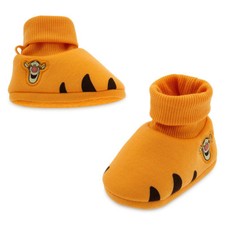 TIGGER~PLUSH~Baby~SLIPPERS~Cos