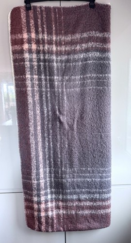 Purple tartan check faux - purple,