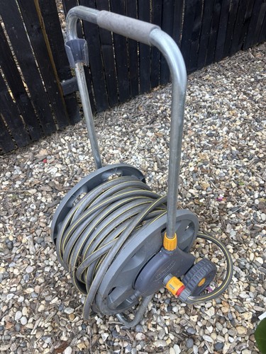 Hozellock wheeled hose trolley - wheeled,