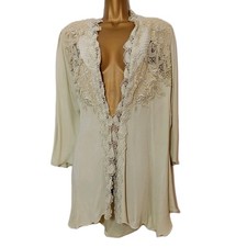Ann Balon lace jacket size L 14 16 pistachio pale green made in Italy wedding 
