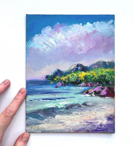 Seascape painting oil - painting,