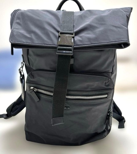 Tumi roll top backpack - tumi, pc
