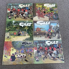 6 X Giles Annuals 30th Series