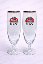 A Set Of Stella Artois Black
