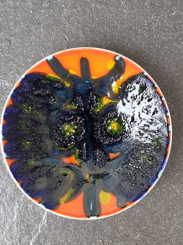 Poole pottery delphis pin dish - poole,
