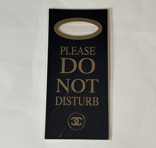 Chanel door hanger sign new - hanger,
