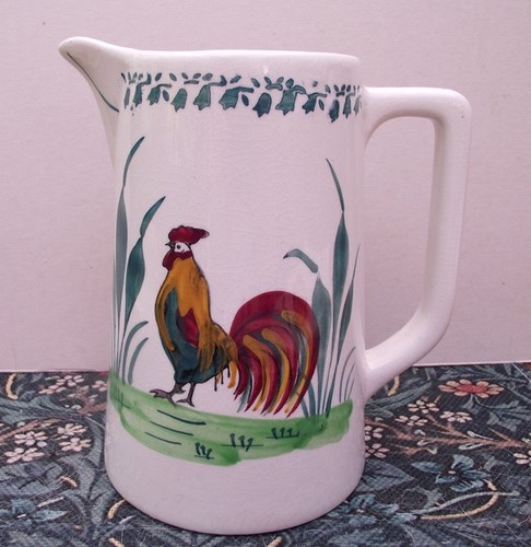 Hand painted cockerel - hand,