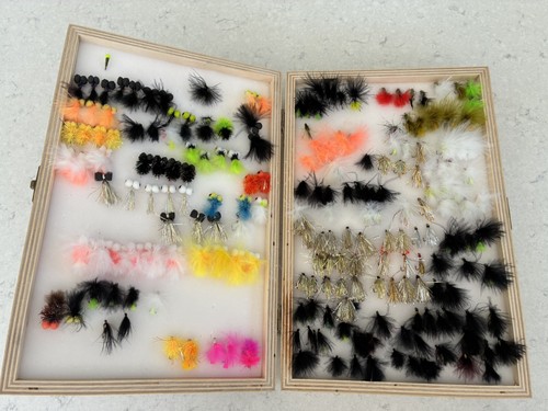 Trout fishing box flies - trout, or