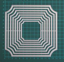 14cm Square Metal Cutting Die