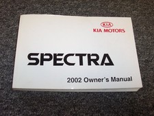2002 Kia Spectra Sedan Owner