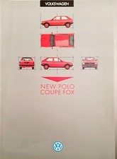 Volkswagen Polo Coupe Fox Brochure 1985