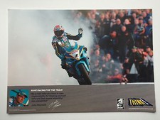 John Reynolds Unsigned Rizla Suzuki Poster BSB Legend.