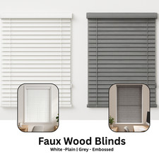 Faux Wood Venetian Blinds 50mm