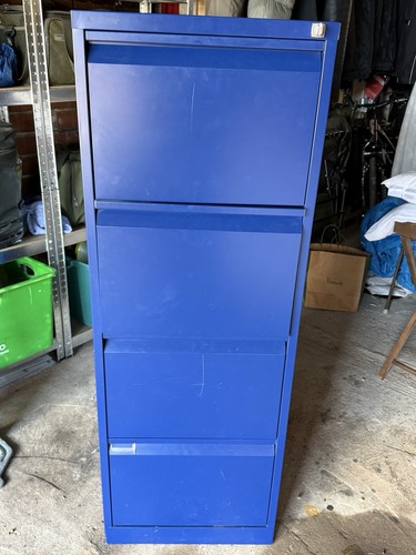 Bisley filing cabinet with - cabinet,