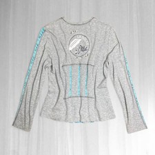 TUZZI Designer Grey zip up