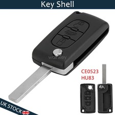 3 Button Flip Key Fob Case