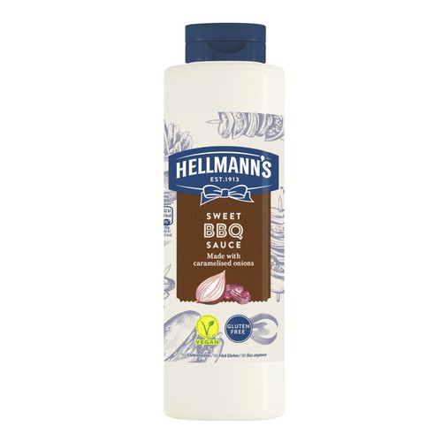 Hellmann bbq sauce - hellmann's,