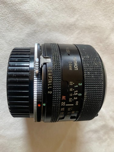 Tamron 24mm lens - tamron, f/2.5