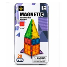 20PCS Magnetic Tiles Building