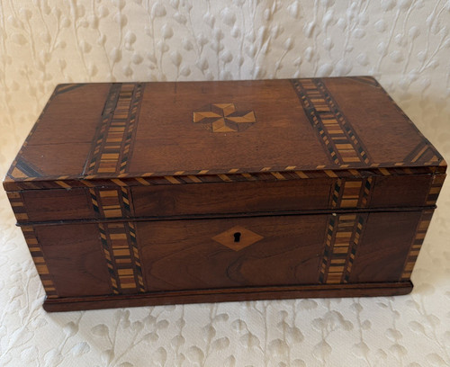 Antique tunbridgeware inlay - antique,