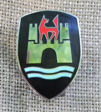 VW Beetle classic Wolfsburg Bonnet Crest, Black VW Beetle 113853621B   vw beetle