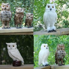 2Pieces Fake Artificial Owl