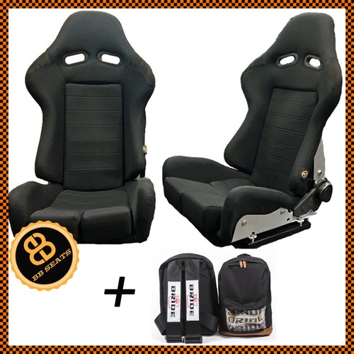 Pair bb7 fibreglass reclining - pair,