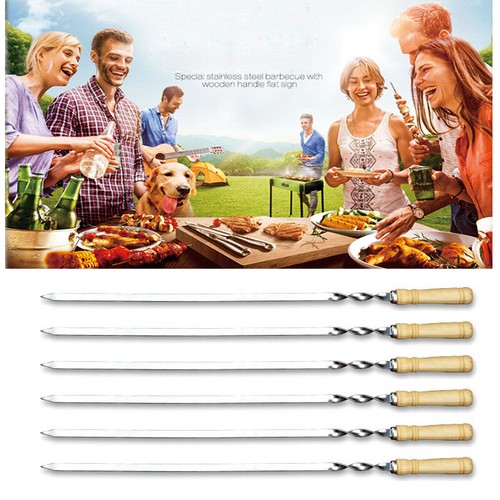 18pcs long bbq barbecue - 6/12/18pcs,