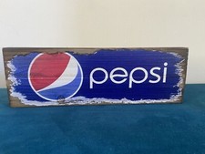 Pepsi Cola Vintage Style Aged