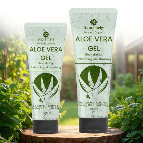 Aloe vera gel tube for - tube, skin