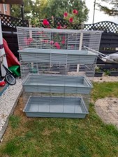 Rabbit Guinea Pig Cage 3-Tier Large Bunny Small Pet Animal