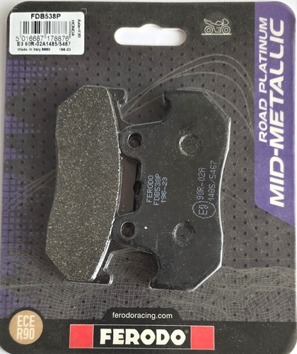 Front brake pads ferodo - brake,