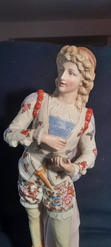 Bisque porcelain figure the - figure,