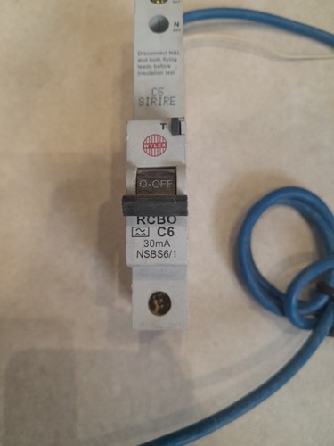 Wylex amp type 6ka 30ma - 6, c