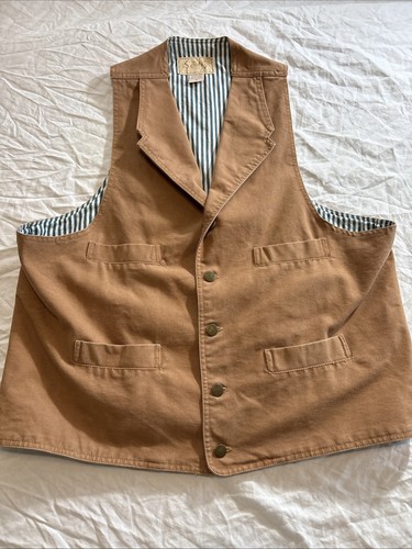 Scully mens western vest - scully, xl