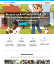 Pet Care Services Business