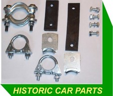 EXHAUST MOUNTING KIT for Morris Minor 1000 1956-71 - 1¼” Clamps Hangers Straps