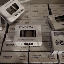 2x IKEA GRUNDTAL Hanger Wall Mounted Stainless Steel Knob 300.612.47 (2 Pack)